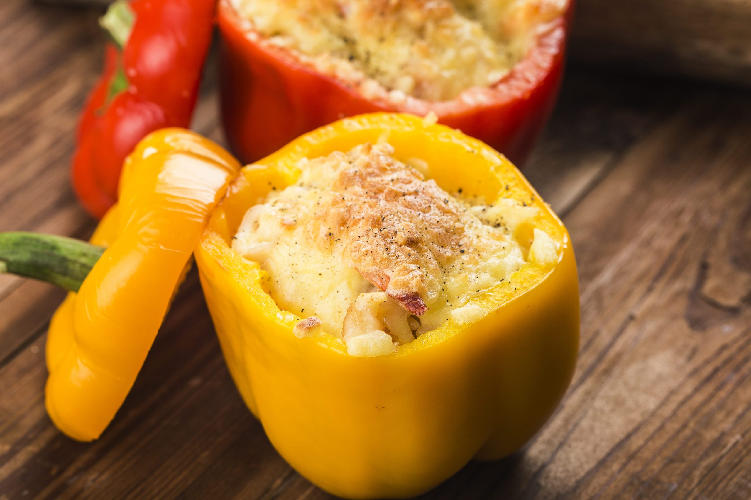 Tofu and Rice Stuffed Peppers Twist Recipes